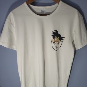 Dragon Ball  Goku White Tee Woman Size L